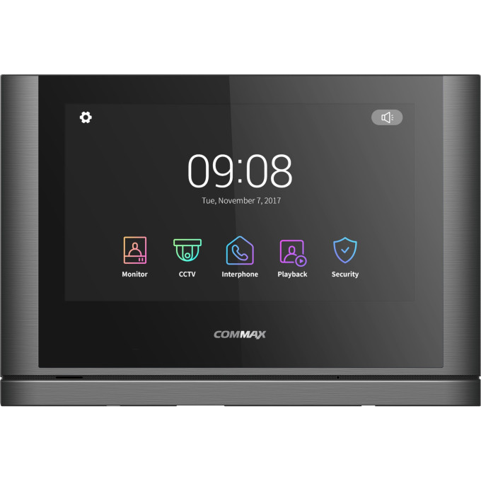 Абонентский монитор COMMAX CDV-1024MA/XL Silver Black Smog CDV-1024MA CBETLOE CEPEBPO Black Smog/XL