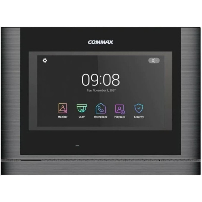 Абонентский монитор COMMAX CDV-704MF/XL Dark Silver Black Smog CDV-704MF Dark Silver B/XL