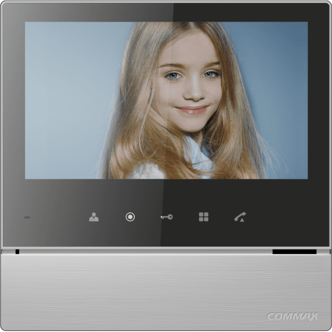 Абонентский монитор COMMAX CDV-70H2 Silver Black Smog CDV-70H2 Serebro Black Smog